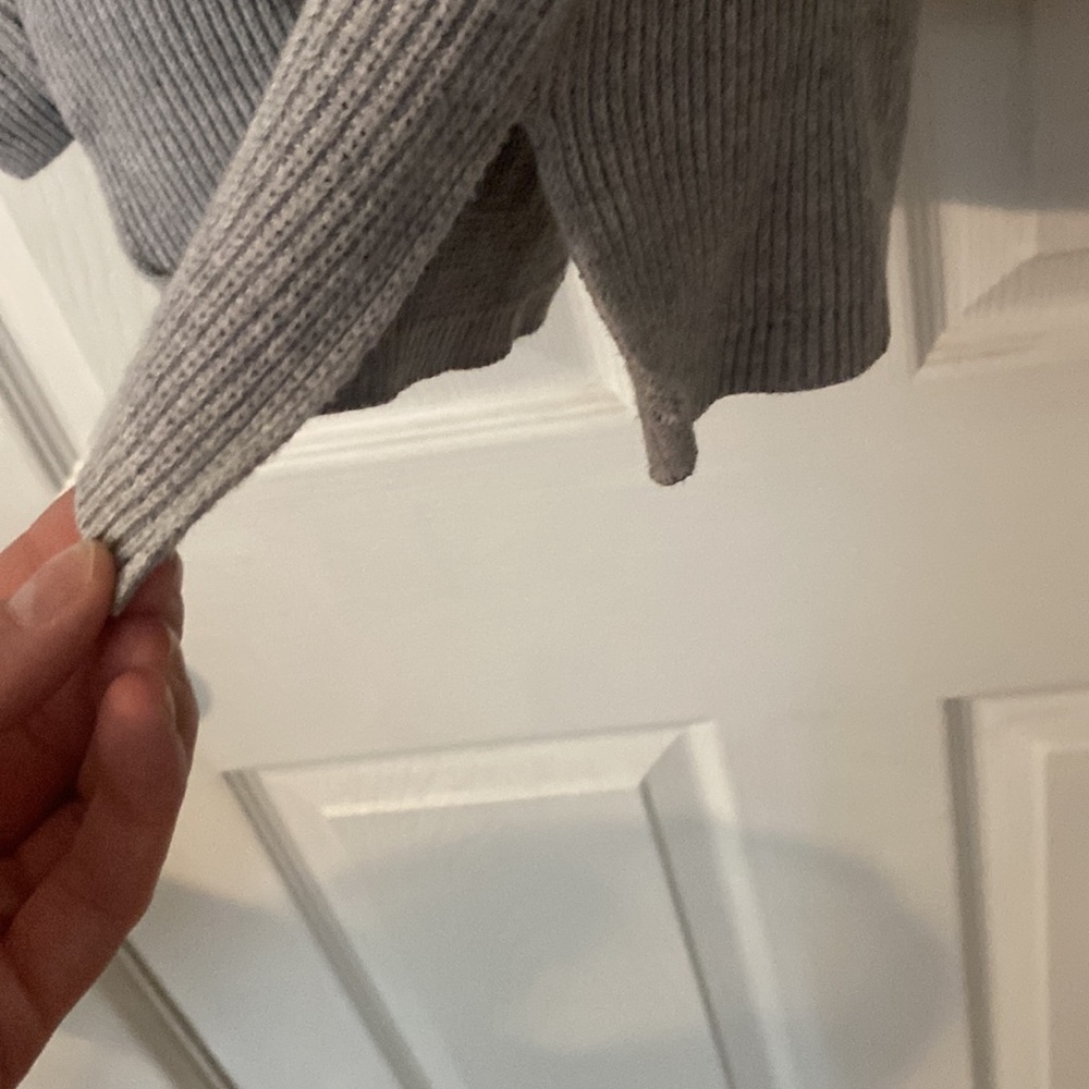Talbots sweater | gray - Picture 7 of 8